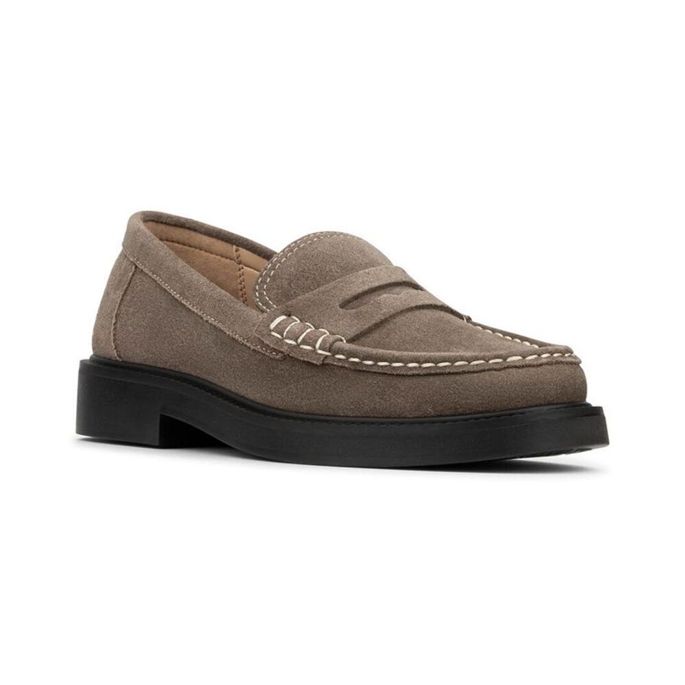 Donald Pliner Gaspar Suede Loafer, Taupe